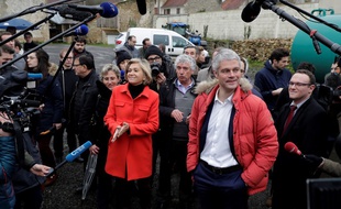 Valérie Pécresse ne laisse même pas la couleur rouge à Laurent Wauquiez