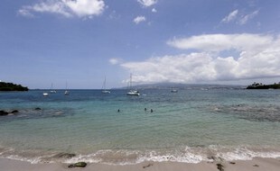 Christophe Maleau, 12 ans, a rallié à la nage l'île de Sainte-Lucie à la Martinique (photo illustration).