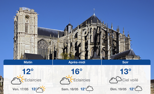 Météo Le Mans: Prévisions du jeudi 16 mai 2019