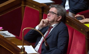 Jean-Luc Mélenchon à l'Assemblée nationale, le 12 février 2019.