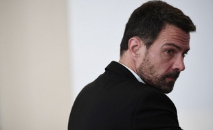 Versailles, le 23 septembre 2016. Jérôme Kerviel juste avant la décision de la cour d'appel.