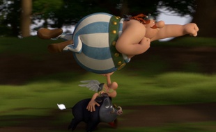 Image extraite du film Astérix et le Domaine des dieux.