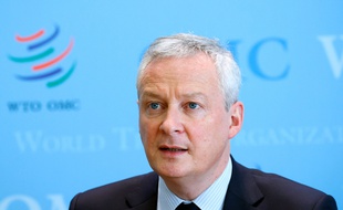 Bruno Le Maire, le 1er avril 2021 à Genève.