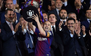 Andrés Iniesta et la Coupe du roi