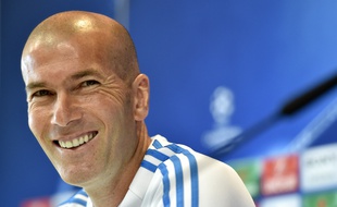 Zinedine Zidane, le 24 mai 2016, à Madrid