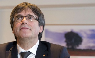Carles Puigdemont lors d'une réunion à Bruxelles, le 5 février 2018.