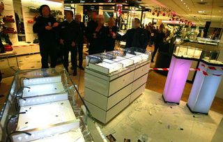 Lyon braquage au magasin Printemps