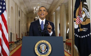 Barack Obama lors de son allocution sur l'immigration, le 20 novembre 2014 à la Maison Blanche à Washington