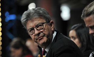 Jean-Luc Mélenchon lors d'un meeting de LFI le 24 mai 2019, à Lille.