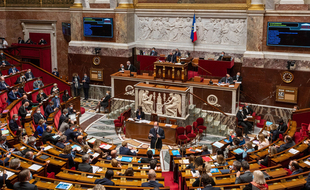 L'assemblée nationale, le 24 novembre 2020.