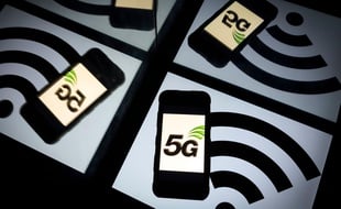 Illustration de la technolgie 5G.
