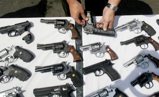 Des armes de poing