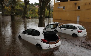 La commune de Roquebrune-sur-Argens a été particulièrement touchée par les inondations.