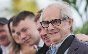 Ken Loach durant le photocall de «Sorry We Missed You» au 72e festival de Cannes.