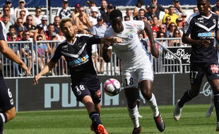 Le jeune Ibrahima Sissoko a inscrit le premier strasbourgeois à Bordeaux.