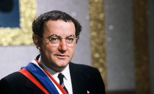 Coluche, candidat à la présidence en 1981.