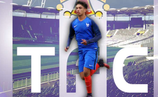 Adil Taoui, le jeune prodige du TFC et de l'équipe de France des moins de 16 ans.