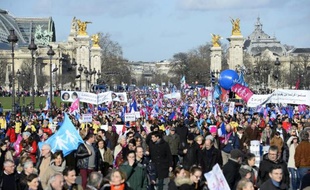 La Manif pour tous le 2 février 2014 à Paris