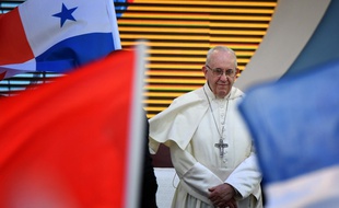 Le pape François au Panama lors de JMJ