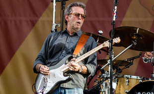 Eric Clapton, le 27 avril 2014, à La Nouvelle-Orléans.
