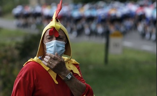 L'édition 2020 du Tour de France, sous le signe du Covid-19.