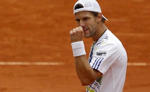 L'Autrichien, Jurgen Melzer, le 31 mai 2010 à Roland-Garros.