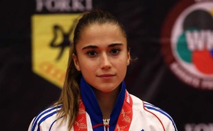 La Montpelliéraine Aurore Bourçois, espoir du karaté.