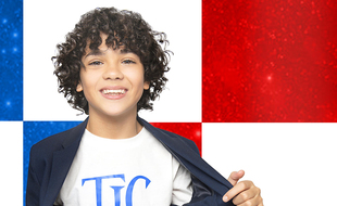 Enzo est le candidat de la France à l'Eurovision Junior 2021.