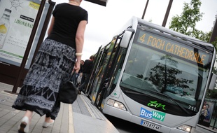 Lancée fin 2006, la ligne 4 de busway effectue en moyenne 36.000 voyages par jour en 2014.