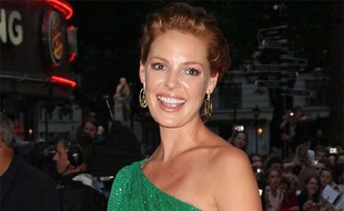 L'actrice Katherine Heigl lors de la première du film "The Ugly Truth" ("L'Abominable vérité") à Londres, le 4 août 2009.
