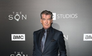 L'acteur Pierce Brosnan à Los Angeles