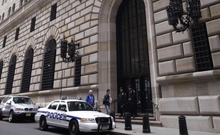 Le siège de la réserve fédérale américaine à New York, aux Etats-Unis.