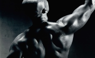Illustration d'un body builder.
