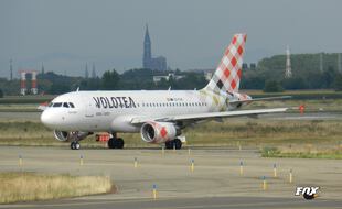 La compagnie Volotea assure le principal du trafic passager à l'aéroport de Strasbourg.