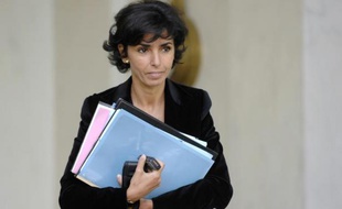 Rachida Dati le 12 septembre 2007 à l'Elysée à Paris