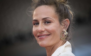Cécile de France, actrice, au festival de Cannes le 8 mai 2018