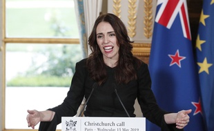 La première ministre néo-zélandaise Jacinda Ardern, le 15 mai 2019 à Paris (image d'illustration).