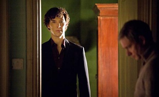 Benedict Cumberbatch dans la série britannique «Sherlock».