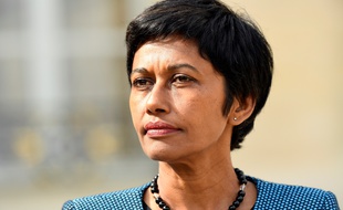 La ministre des Outre-mer Ericka Bareigts à l'Elysée, le 5 avril 2017.