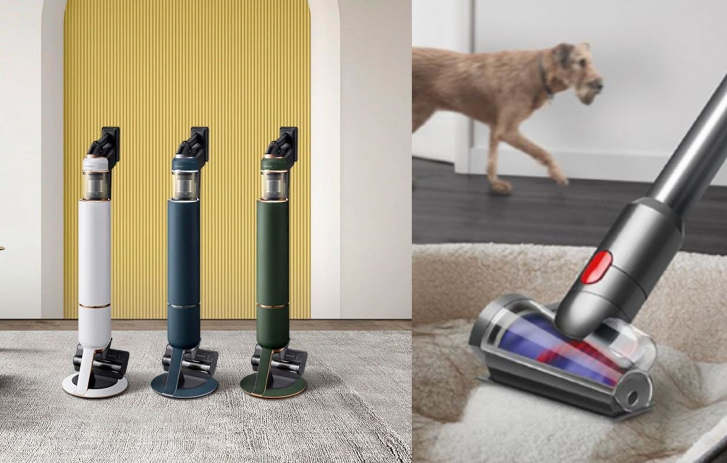 Comparatif Dyson vs Samsung Quel est le meilleur aspirateur balai