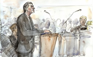 Jérôme Cahuzac, lors de son procès le 5 septembre 2016 à Paris.