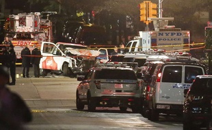L'auteur de l'attaque à la voiture-bélier de Manhattan aurait prêté allégeance à Daesh dans une notre retrouvée dans son véhicule, selon CNN.