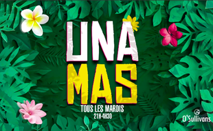 Visuel végétal pour la soirée latina du O'Sullivans des Grands Boulevards