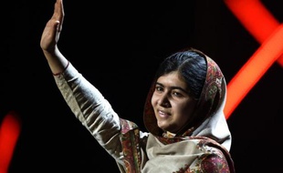 Malala Yousafzaï, prix Nobel de la paix, à Oslo le 11 décembre 2014