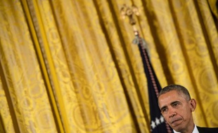 Le président américain Barack Obama à la Maison Blanche, le 24 novembre 2015