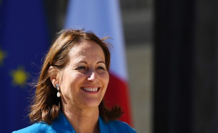 Ségolène Royal, le 12 avril 2017 à Paris.