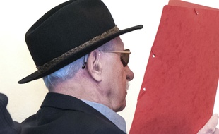 Bruno Dey, 94 ans, jugé en octobre 2019 pour avoir été gardien d'un camp d'extermination nazi en 1944 et 1945.