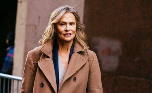 Lauren Hutton en février 2017 à New York (Etats-Unis).