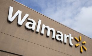 Une enseigne d'un magasin Walmart aux Etats-Unis. (illustration)