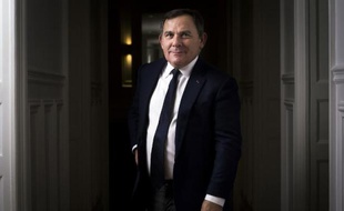 Me Francis Szpiner, l'un des avocats de la famille de la victime, le 24 octobre 2014 à Paris